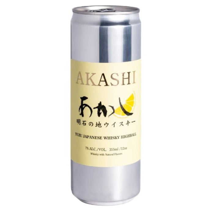 Akashi Yuzu Japanese Whisky Highball 4pk - Main Street Liquor