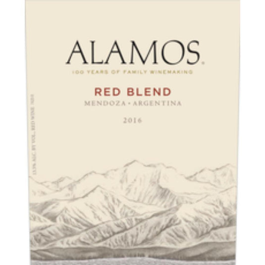 Alamos Red Blend - Main Street Liquor