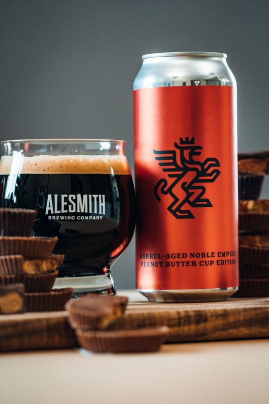 AleSmith Barrel - Aged Noble Empire: Peanut Butter Cup (2024, 12.4% ABV) 16oz can - Main Street Liquor