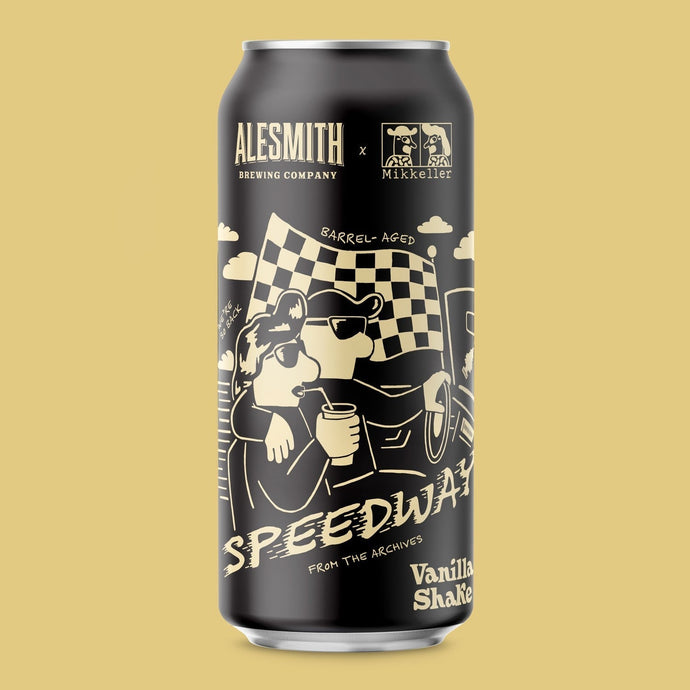 AleSmith Barrel - Aged Speedway: Vanilla Shake (2024, 14.03% ABV) 16oz can - Main Street Liquor