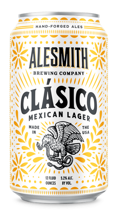 AleSmith Clásico Mexican Lager (5.2% ABV) 12oz Cans - Main Street Liquor