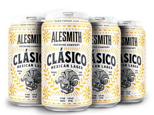 AleSmith Clásico Mexican Lager (5.2% ABV) 12oz Cans - Main Street Liquor