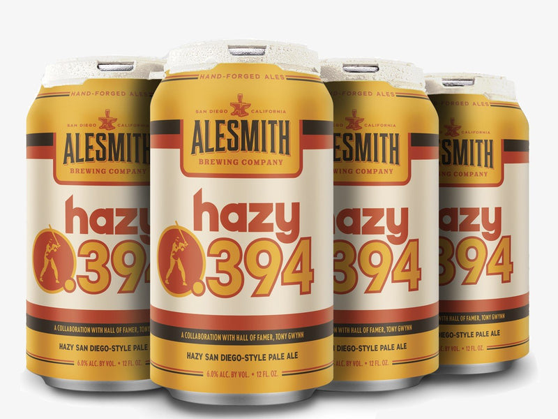 Load image into Gallery viewer, AleSmith Hazy .394 (6.0% ABV) 12oz Cans - Main Street Liquor
