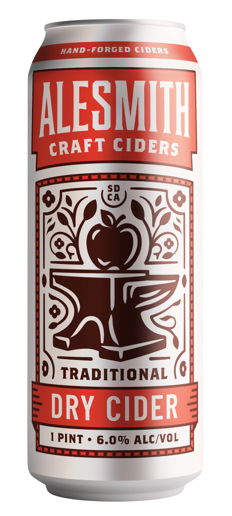 Load image into Gallery viewer, AleSmith Traditional Dry Apple Cider (6.0% ABV) 16oz Cans - Main Street Liquor
