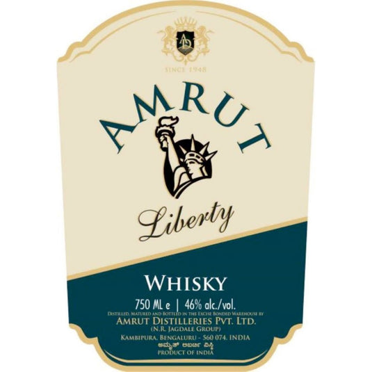 Amrut Liberty Whisky - Main Street Liquor