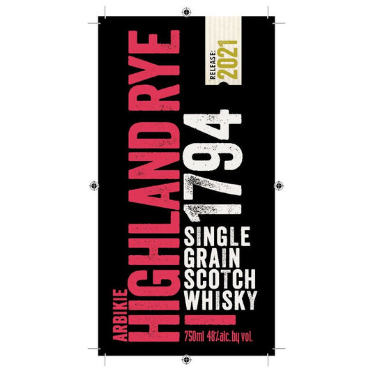 Arbikie Highland Rye 1794 2021 Release - Main Street Liquor