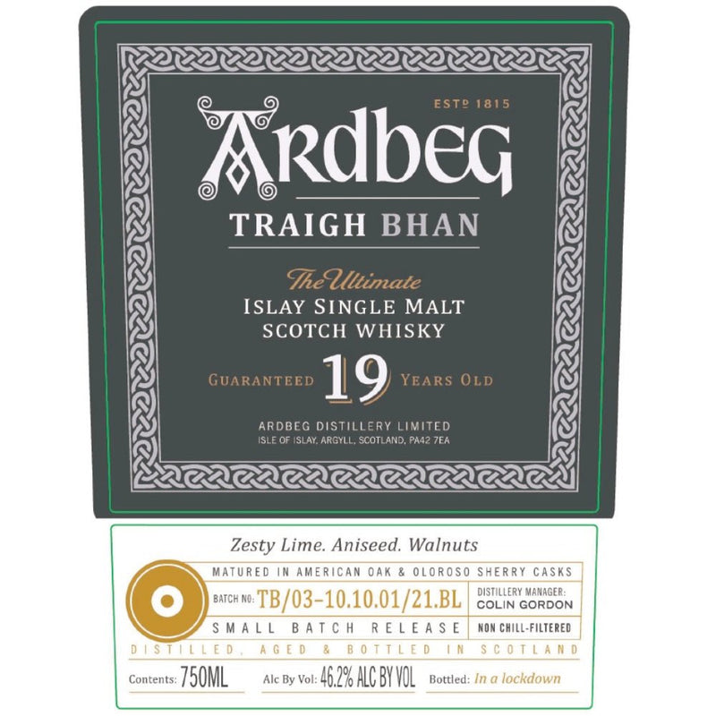 Load image into Gallery viewer, Ardbeg Traigh Bhan 19 Year Old Batch 3 - Main Street Liquor
