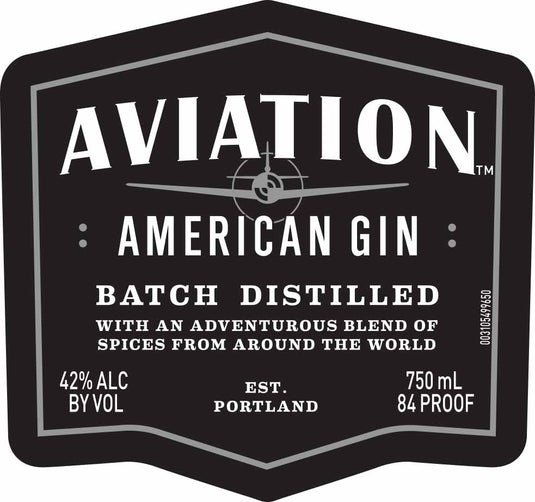 Aviation American Gin Batch Distilled - Main Street Liquor