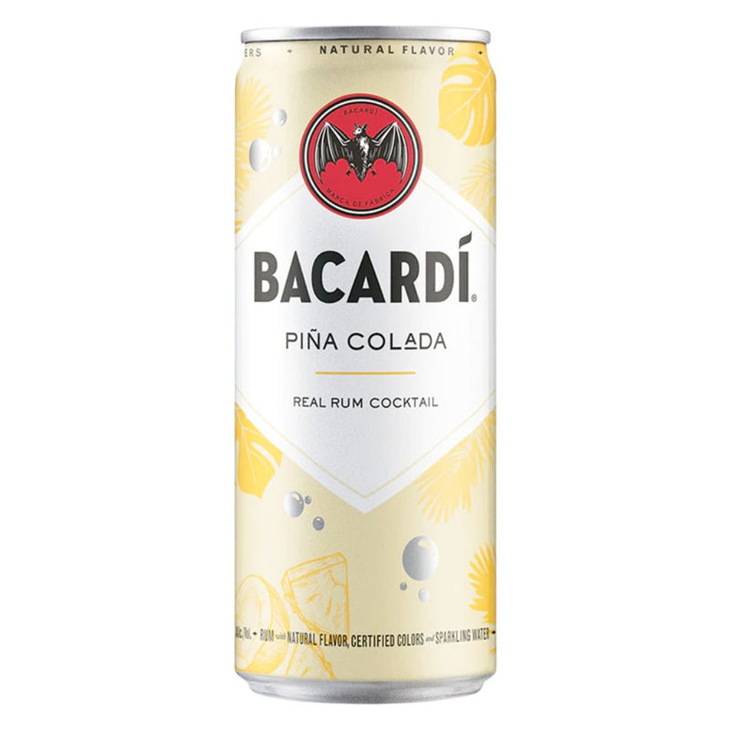 Load image into Gallery viewer, Bacardí Piña Colada Rum Cocktail 4pk - Main Street Liquor
