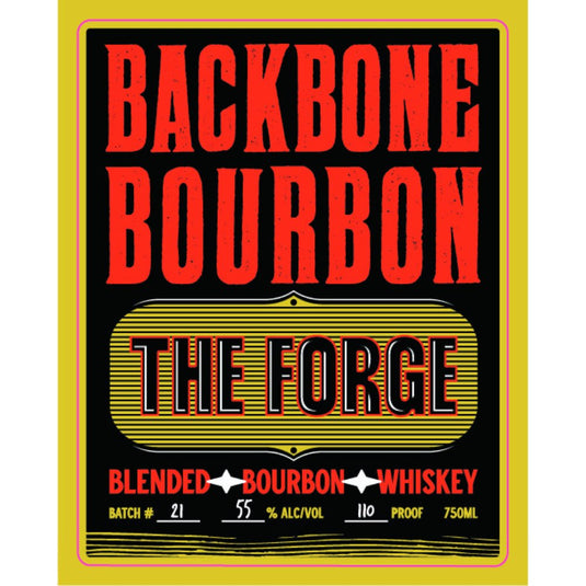 Backbone Bourbon The Forge Blended Bourbon - Main Street Liquor