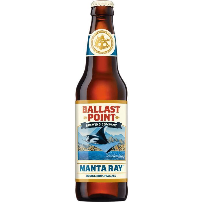Load image into Gallery viewer, Ballast Point Manta Ray Double IPA - Main Street Liquor
