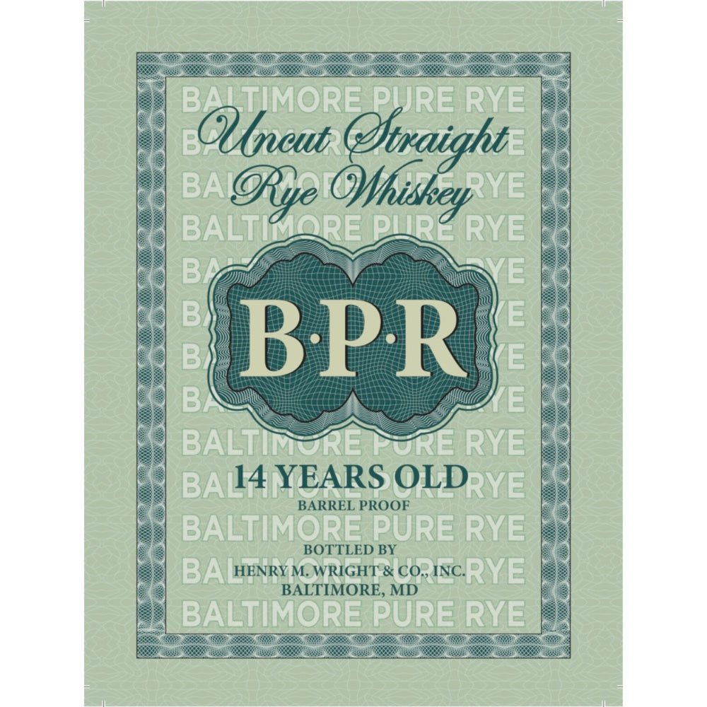 Buy Baltimore Pure Rye 14 Year Old Uncut Straight Rye® Online