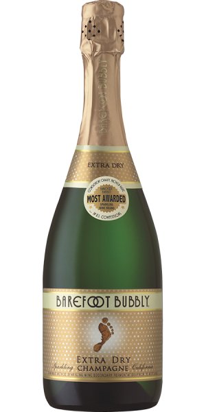 Barefoot Cellars | Barefoot Bubbly Chardonnay Champagne | Premium Extra Dry - Main Street Liquor