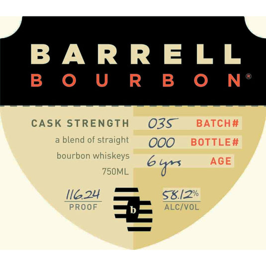 Barrell Bourbon Batch 035 - Main Street Liquor