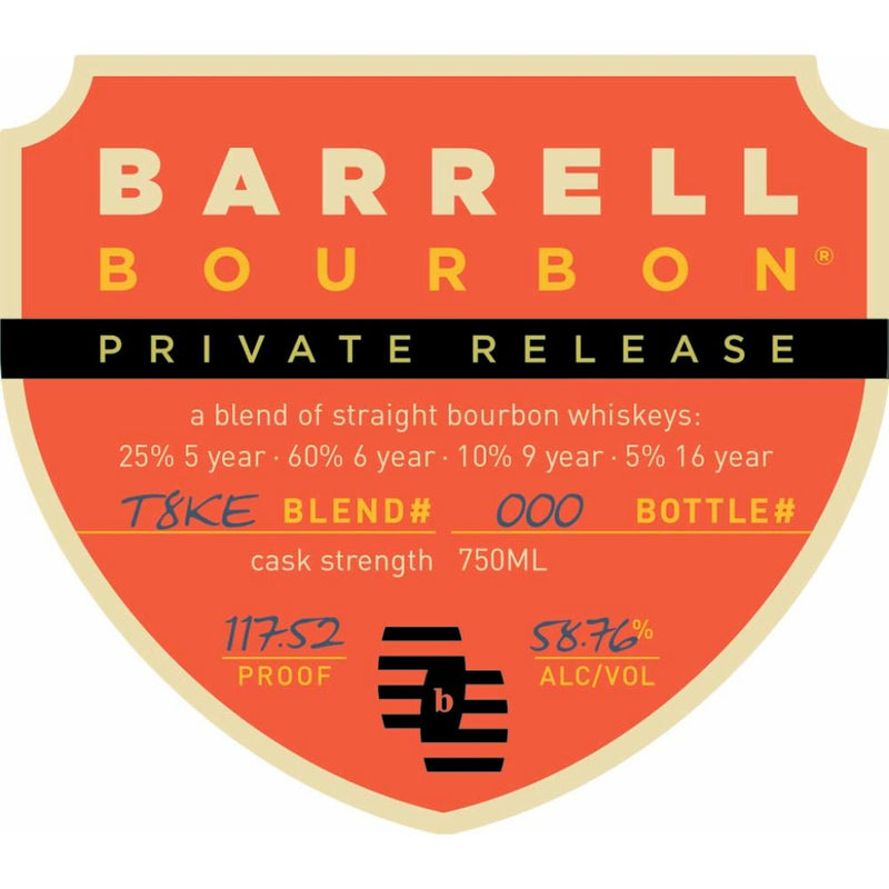 Load image into Gallery viewer, Barrell Bourbon Private Release T8KE Blend - Main Street Liquor
