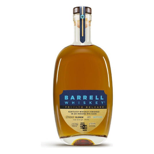 Whiskey Rye Indiana Barrell Private Release Whiskey DH42 Finished in an Indiana Rye Cask ...