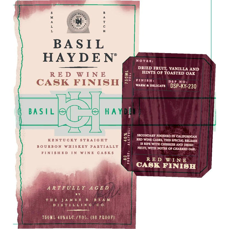 Load image into Gallery viewer, Basil Hayden Red Wine Cask Finish Bourbon - Main Street Liquor
