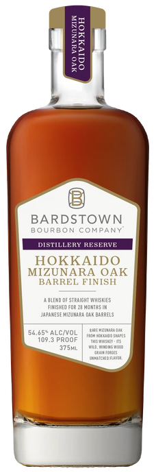 Bardstown Bourbon Hokkaido Mizunara Oak Barrel Finish Distillery Reserve 375mL