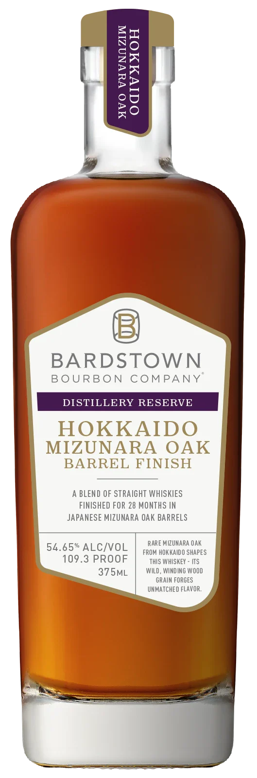 Bardstown Bourbon Hokkaido Mizunara Oak Barrel Finish Distillery Reserve 375mL