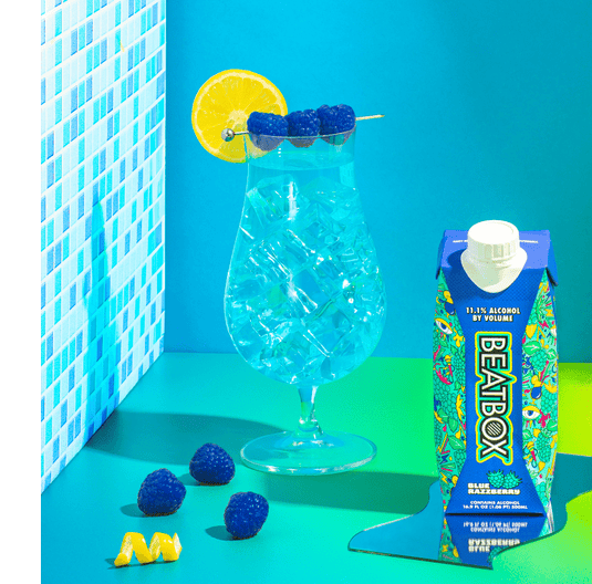 Beat Box Blue Razzberry - Main Street Liquor