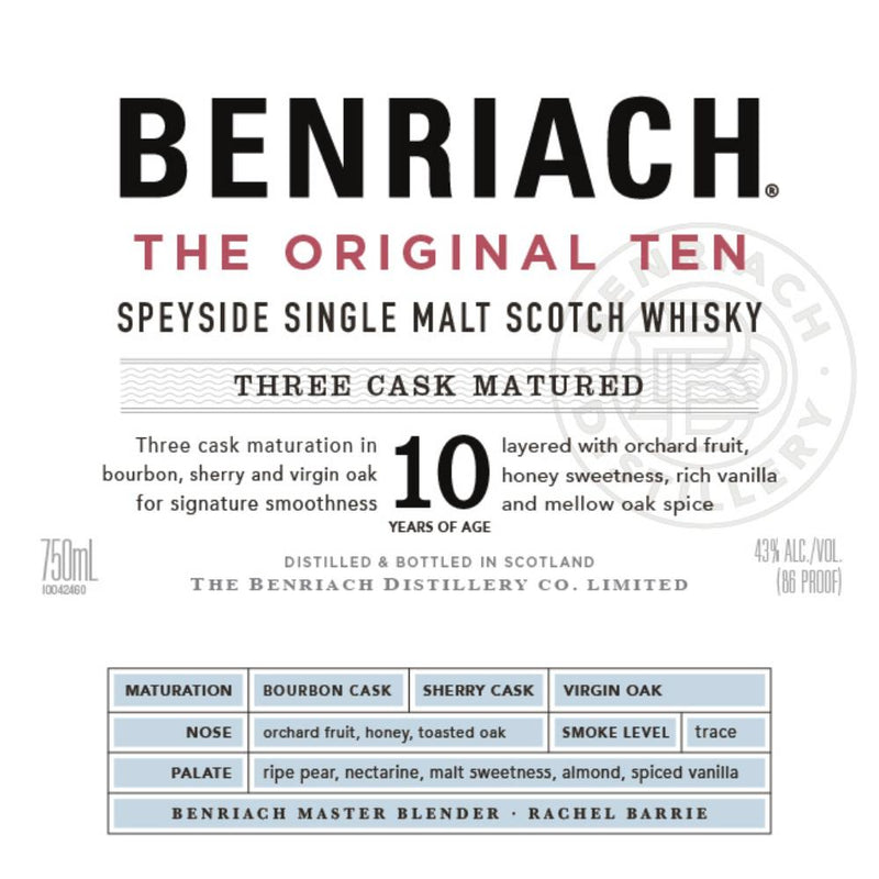 Load image into Gallery viewer, BenRiach The Original Ten - Main Street Liquor
