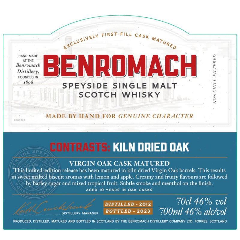 Load image into Gallery viewer, Benromach Contrasts: Kiln Dried Oak 2023 Release - Main Street Liquor
