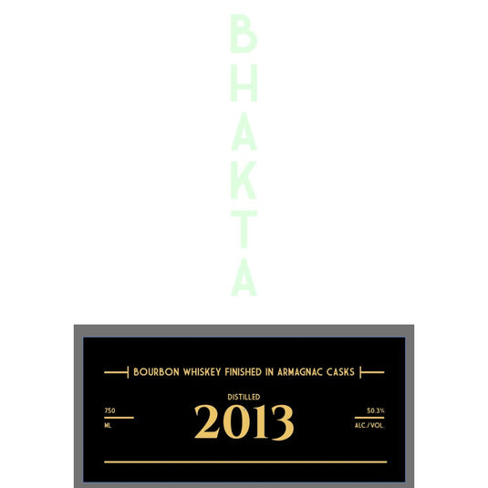 BHAKTA 2013 Bourbon Finished in Armagnac Casks - Main Street Liquor