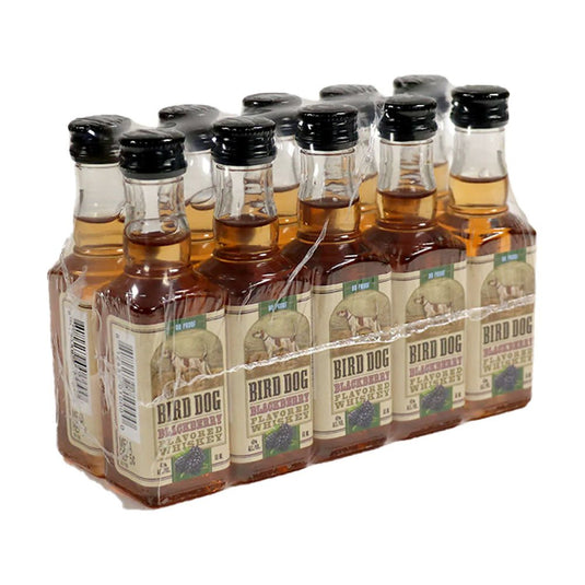 Bird Dog Blackberry Flavored Whiskey 50mL 10pk - Main Street Liquor