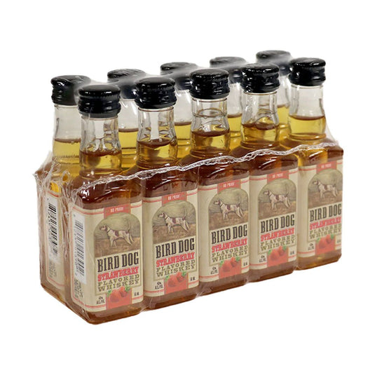 Bird Dog Strawberry Flavored Whiskey 50mL 10pk - Main Street Liquor