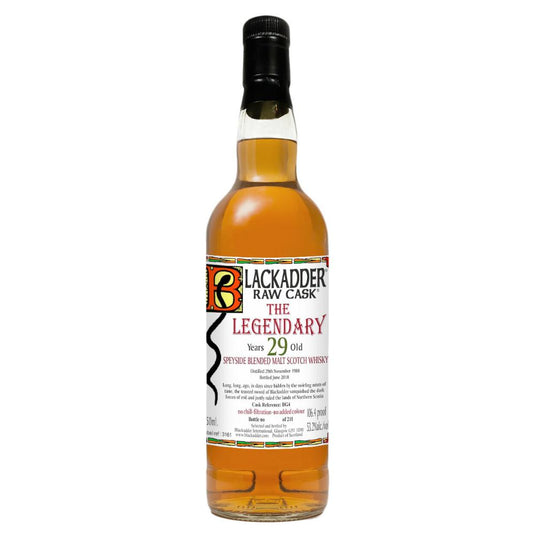 Blackadder The Legendary Burnside 29 Year Old Raw Cask - Main Street Liquor