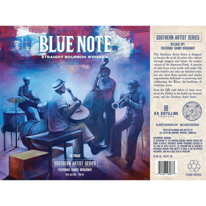 Blue Note Straight Bourbon Southern Artist Series - Main Street Liquor