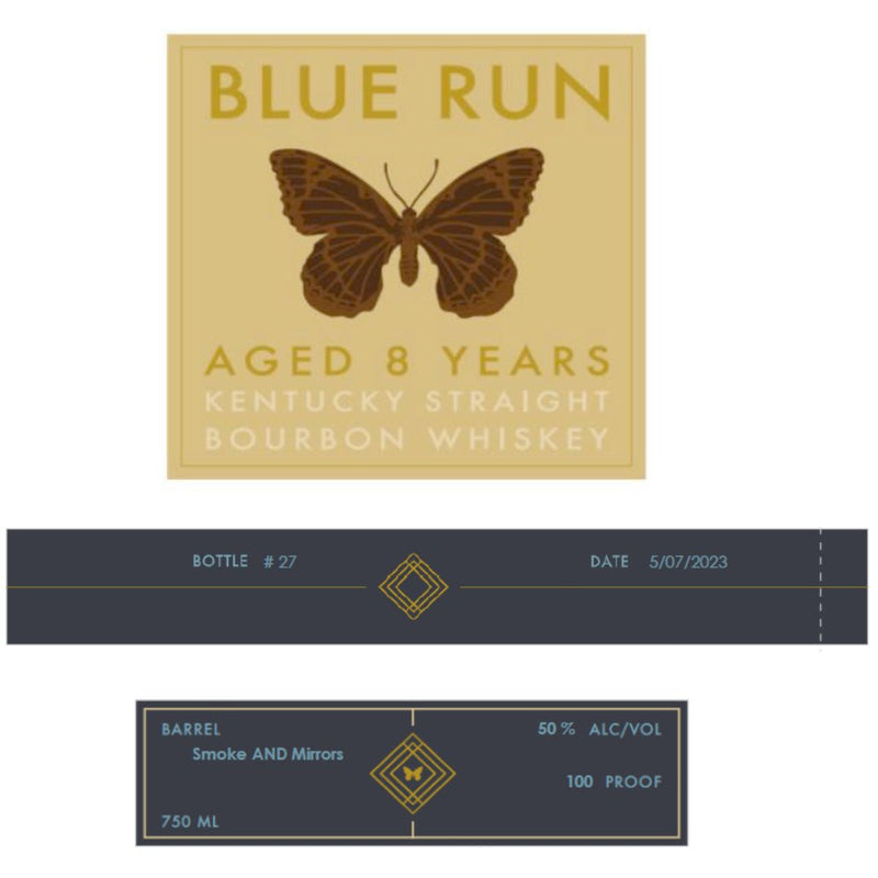 Load image into Gallery viewer, Blue Run 8 Year Old Pomp and Circumstance Straight Bourbon - Main Street Liquor
