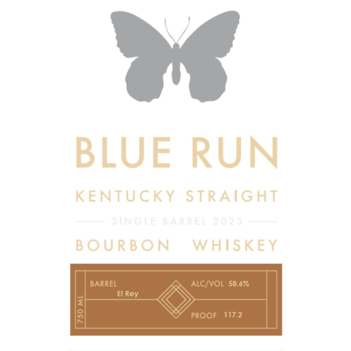 Blue Run ‘El Rey’ Single Barrel Bourbon 2023 - Main Street Liquor