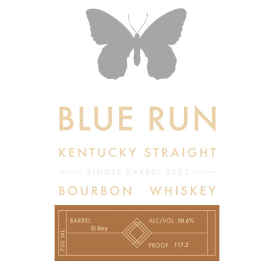 Blue Run ‘El Rey’ Single Barrel Bourbon 2023 - Main Street Liquor