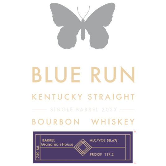 Blue Run ‘Grandma's House' Single Barrel Bourbon 2023 - Main Street Liquor
