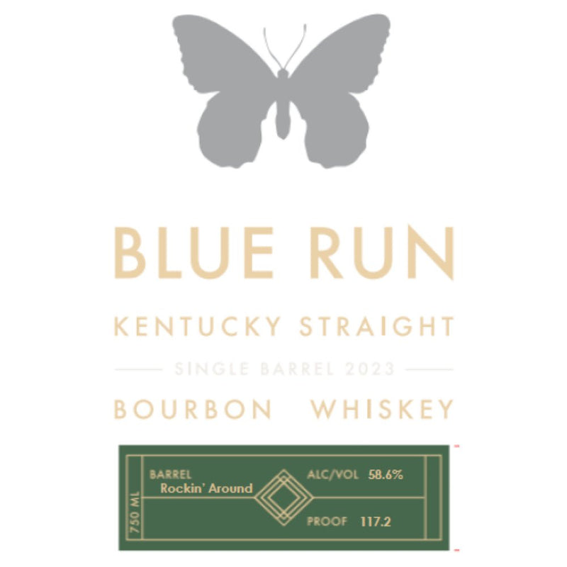 Load image into Gallery viewer, Blue Run ‘Rockin&#39; Around’ Single Barrel Bourbon 2023 - Main Street Liquor
