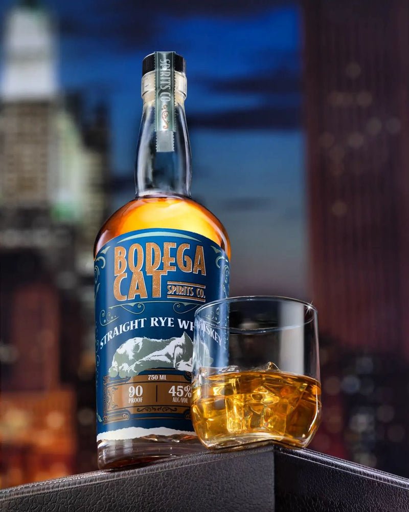 Load image into Gallery viewer, Bodega Cat Straight Rye Whiskey - Main Street Liquor
