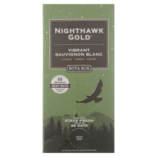 Bota Box Nighthawk Gold Vibrant Sauvignon Blanc - Main Street Liquor