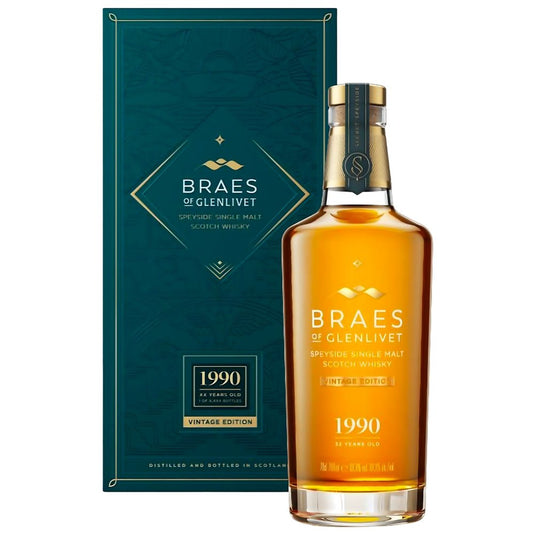 Braes of Glenlivet 1990 Vintage Edition - Secret Speyside - Main Street Liquor