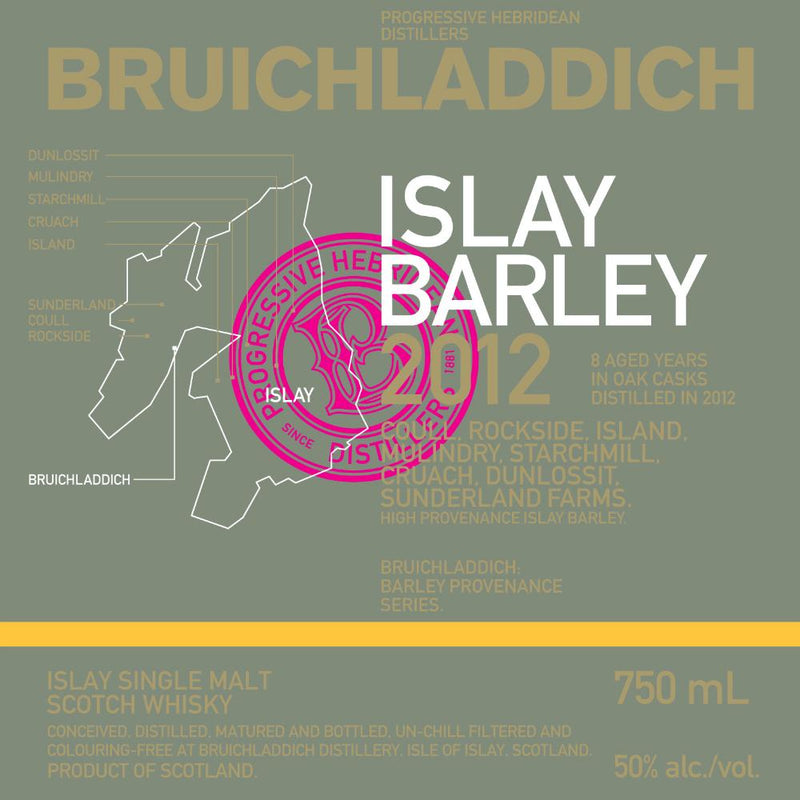 Load image into Gallery viewer, Bruichladdich Islay Barley 2012 - Main Street Liquor
