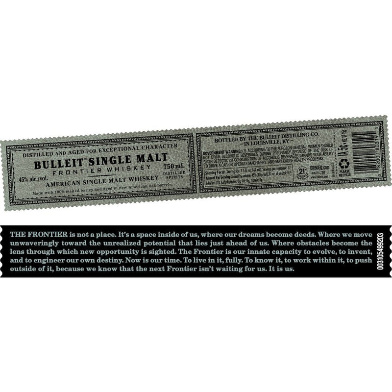 Load image into Gallery viewer, Bulleit American Single Malt Whiskey - Main Street Liquor
