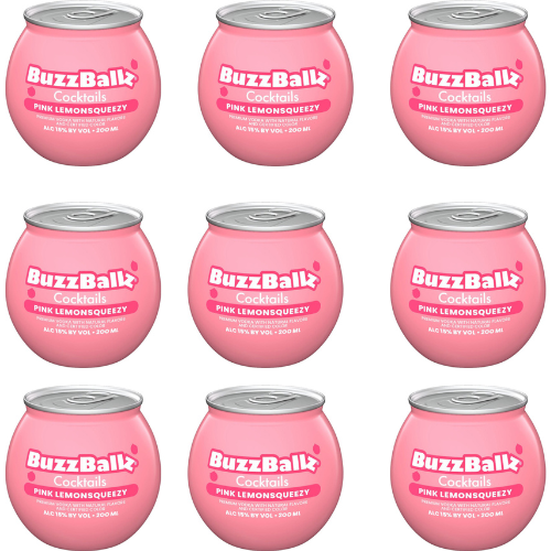 Load image into Gallery viewer, BuzzBallz Pink LemonSqueezy Cocktails - Main Street Liquor
