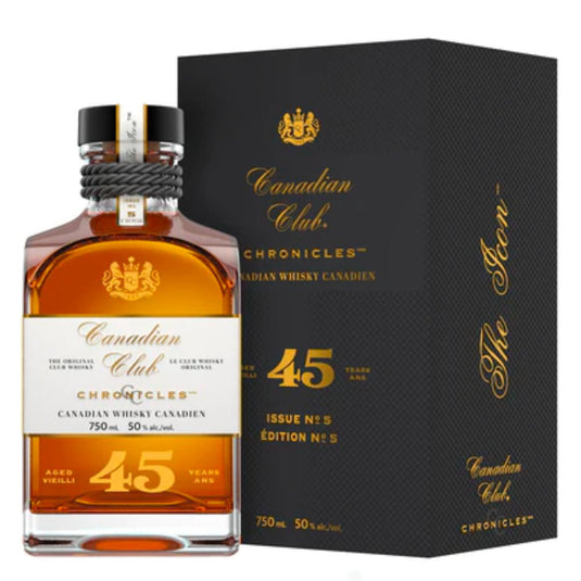Canadian Club Chronicles 45 Year Old "The Icon" - Main Street Liquor