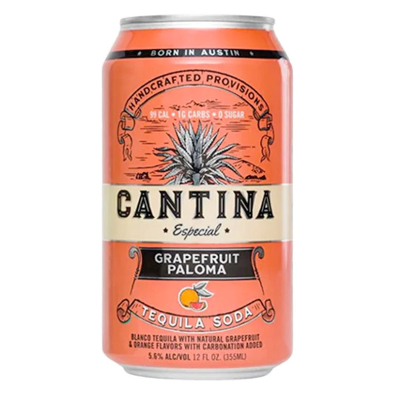 Load image into Gallery viewer, Cantina Grapefruit Paloma Tequila Soda 4pk - Main Street Liquor
