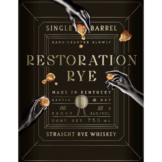 Castle & Key Restoration Rye Single Barrel - Main Street Liquor