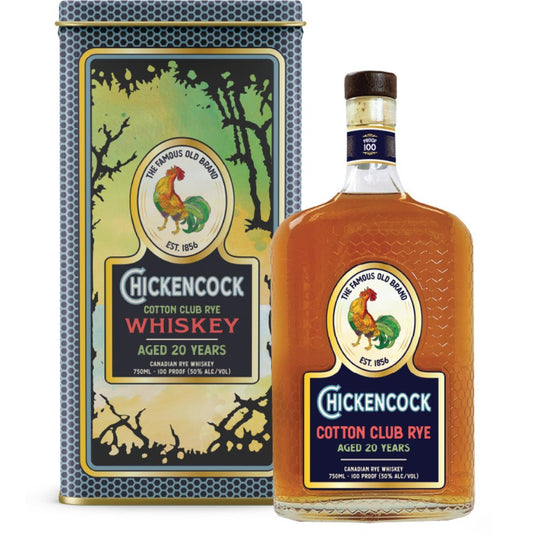 Chicken Cock Cotton Club 20 Year Old Rye Whiskey – Bourbon Hunt USA