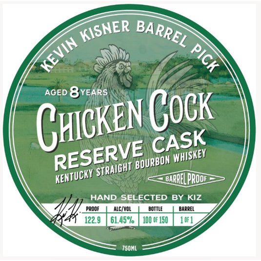 Chicken Cock “Kiz” Reserve Cask Bourbon - Main Street Liquor