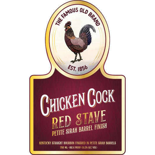 Chicken Cock Red Stave Straight Bourbon - Main Street Liquor