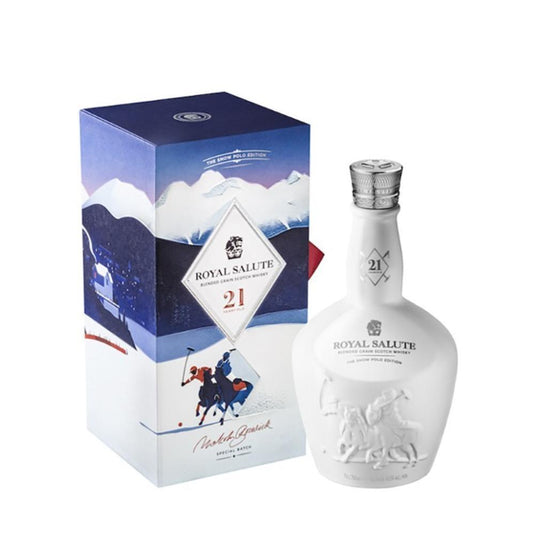 Chivas Regal Royal Salute 21 Year Old Snow Polo Edition - Main Street Liquor