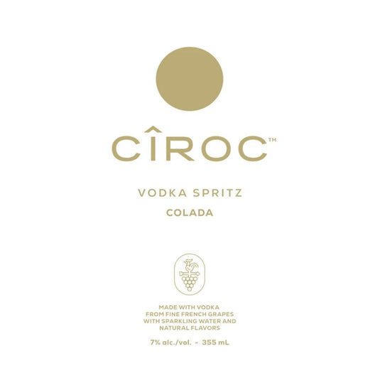 Ciroc Vodka Spritz Colada 4PK Cans - Main Street Liquor